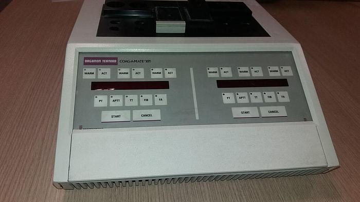 Used For Sale ORGANON TEKNIKA COAG-A MATE XM Coagulation Analyzer