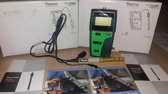Used For Sale THERMO ELECTRON RUSSEL RL060P Portable pH Meter PH Meter