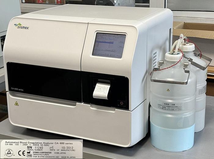 Used CA-660, Sysmex