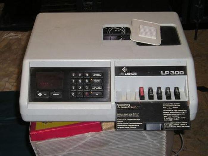 Used For Sale ANALYTIK JENA AG LP 300 DR Lange. Spectrophotometer
