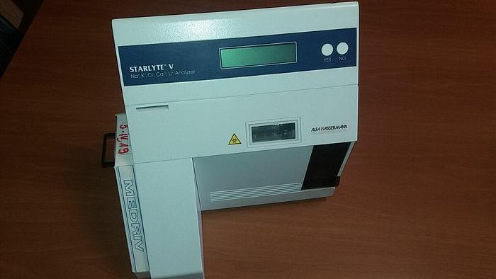 Used For Sale STARLYTE Alfa Wassermann  V Electrolyte Analyzer