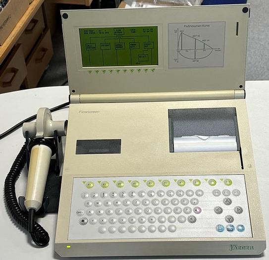 Used JAEGER Spirometr Flowscreen