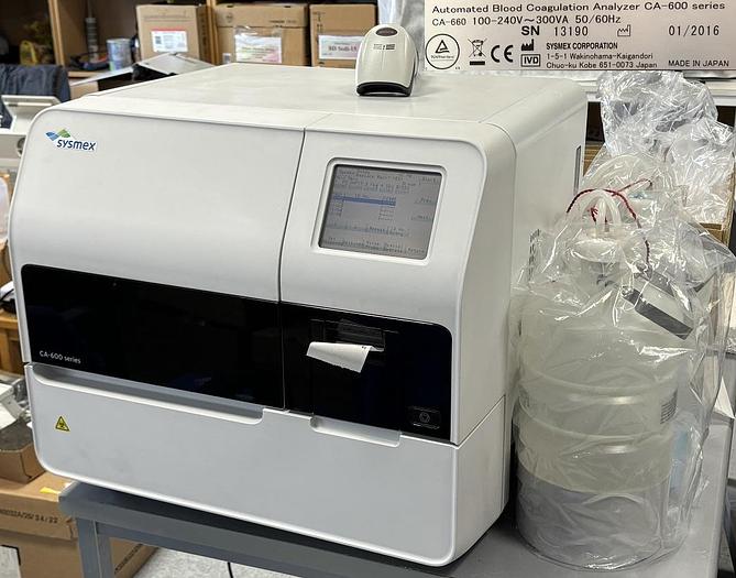 Used CA-660, Sysmex